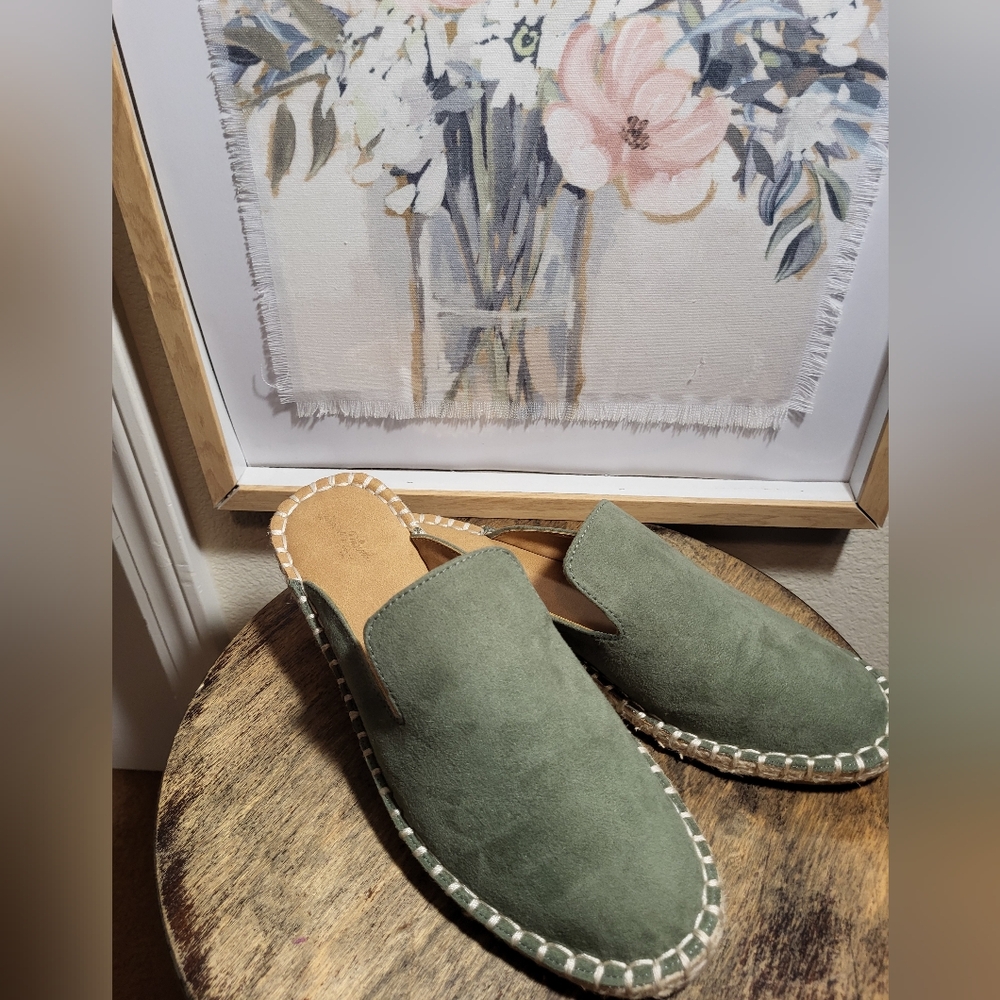 Sage Green Espadrilles